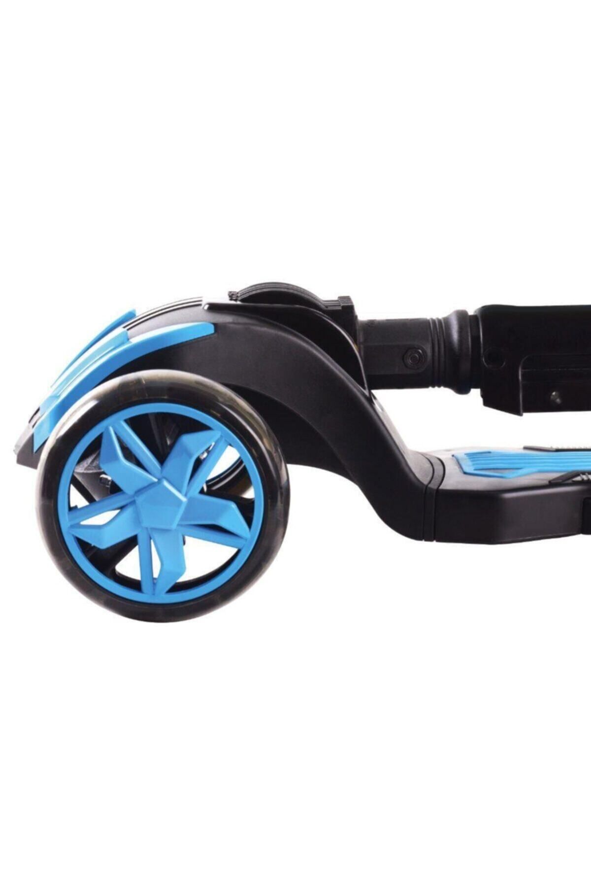 Cool Wheels Led Işıklı Oturaklı Mavi Combo Scooter
