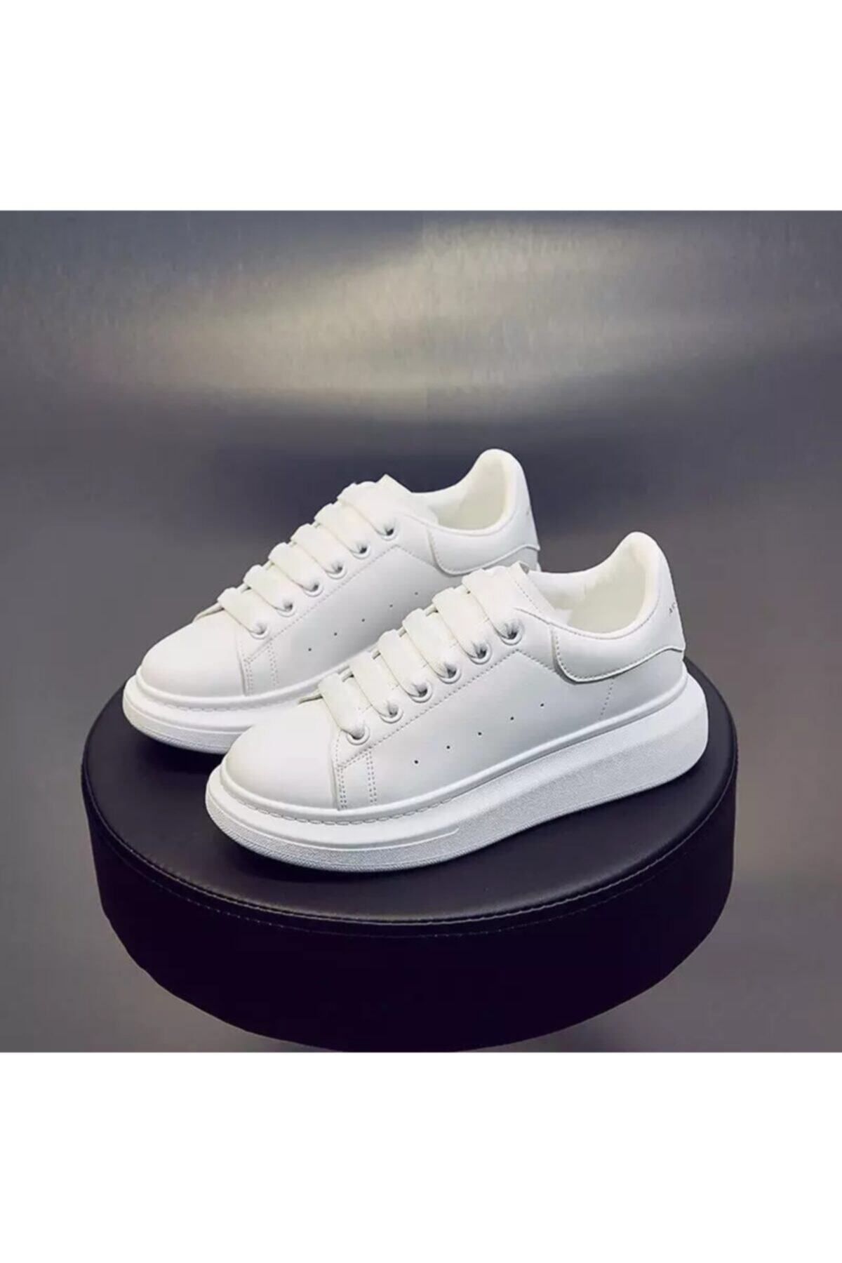 Unisex Beyaz Spor Ayakkabı Sneaker