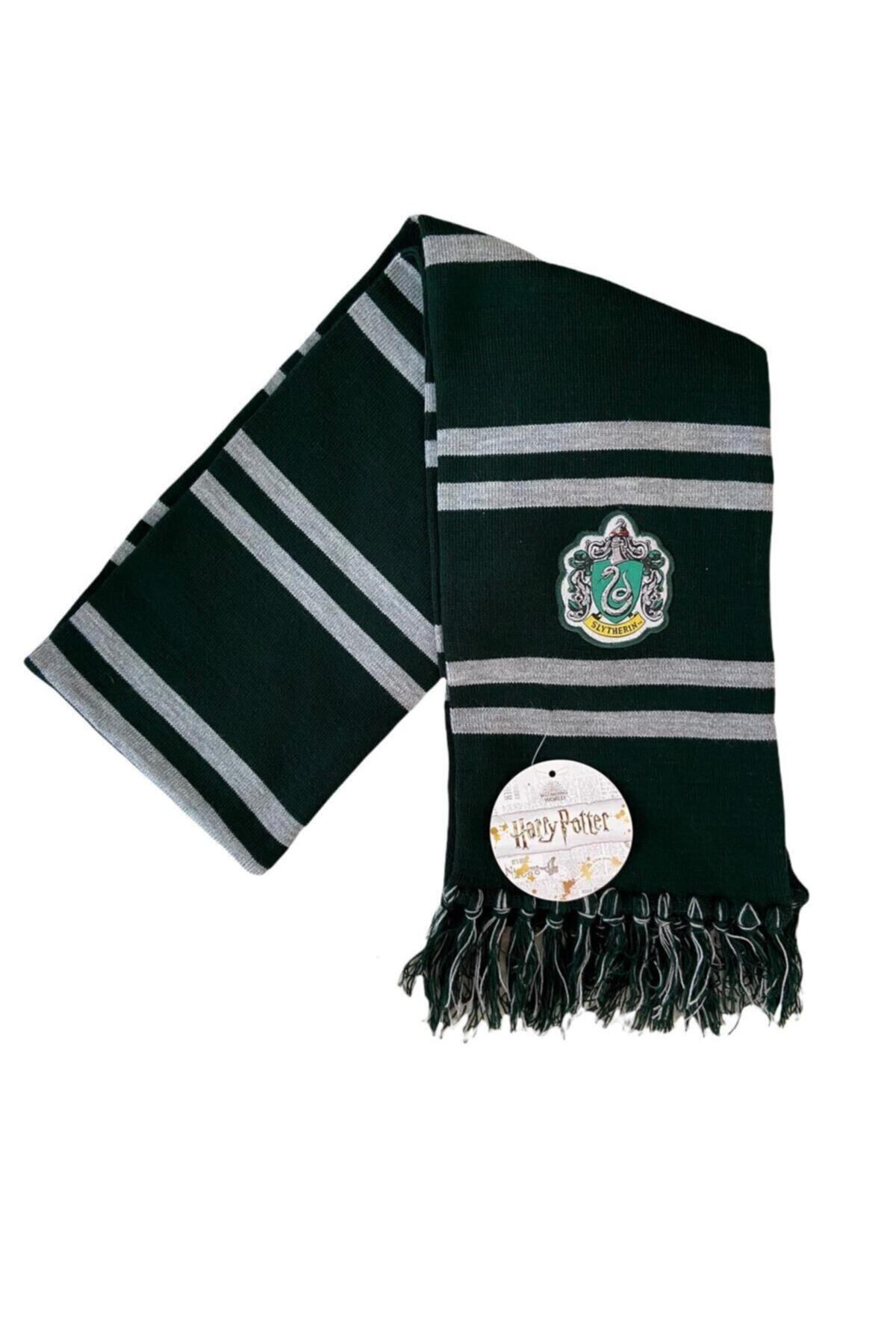 Harry Poter Lisanslı Slytherin Atkı