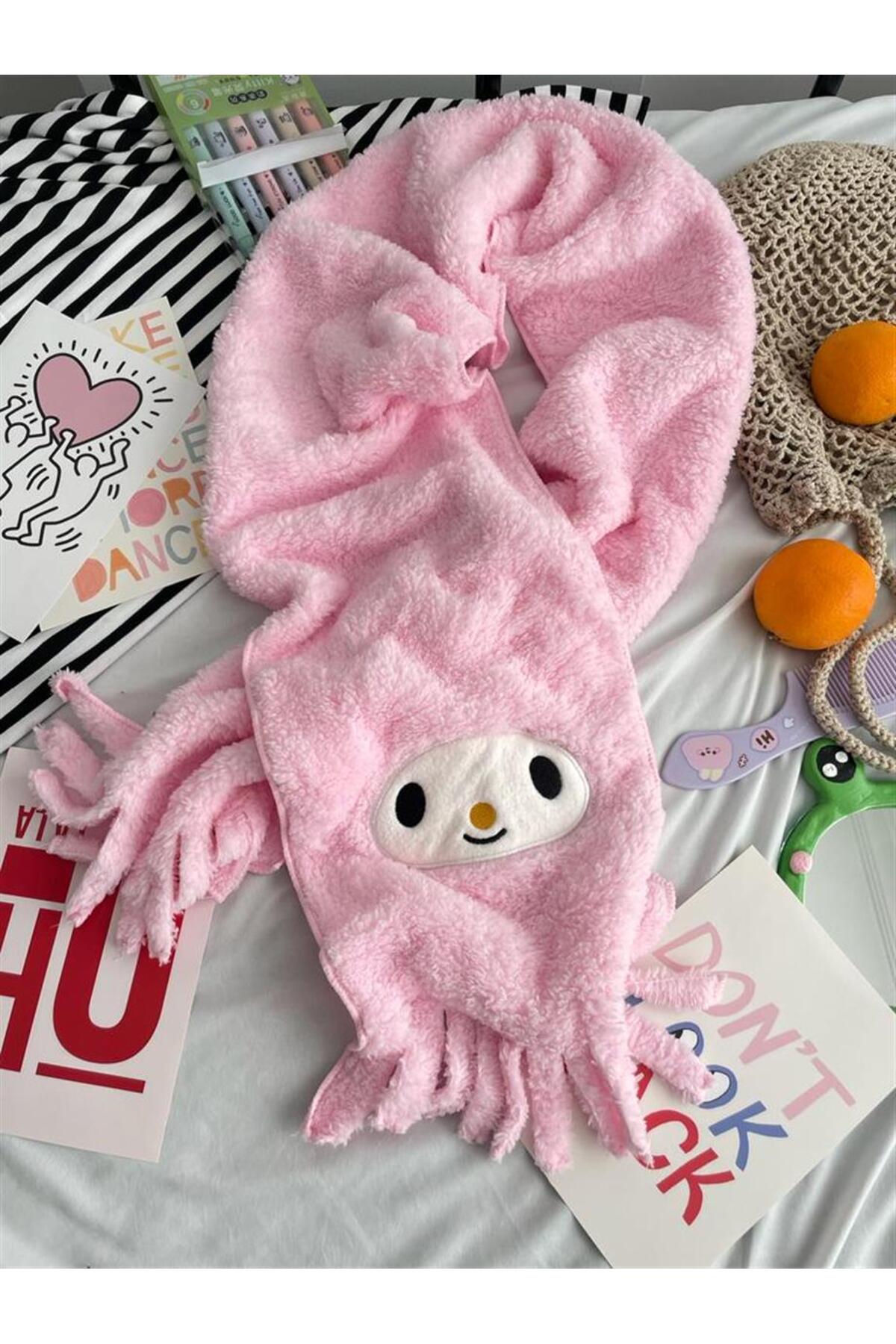 My Melody Peluş Atkı