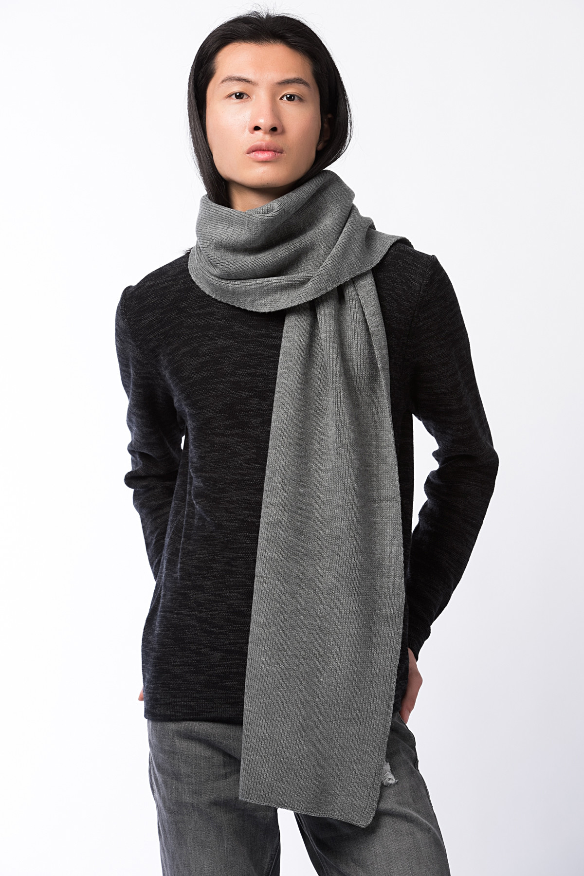 Atkı - Dna Knit Scarf-12098582