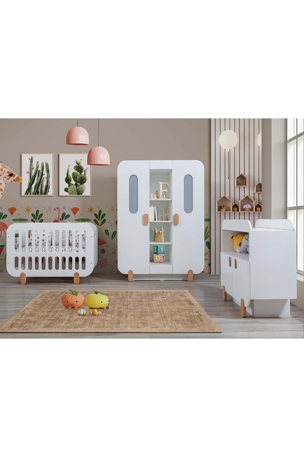 Bebek Odası, Ragusa Babyroom, Dolap, Beşik, Şifonyer