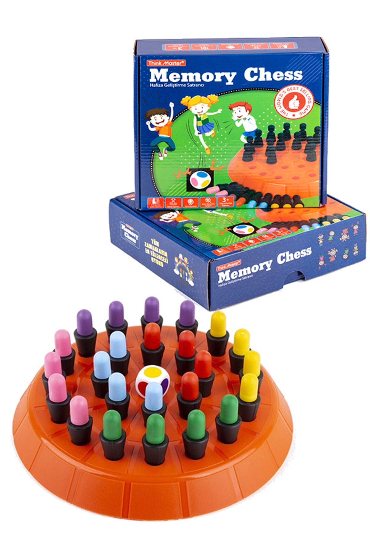 Memory Chess - Zeka Oyunu, Renklerle Hafıza Ve Zihin Geliştirme Satrancı