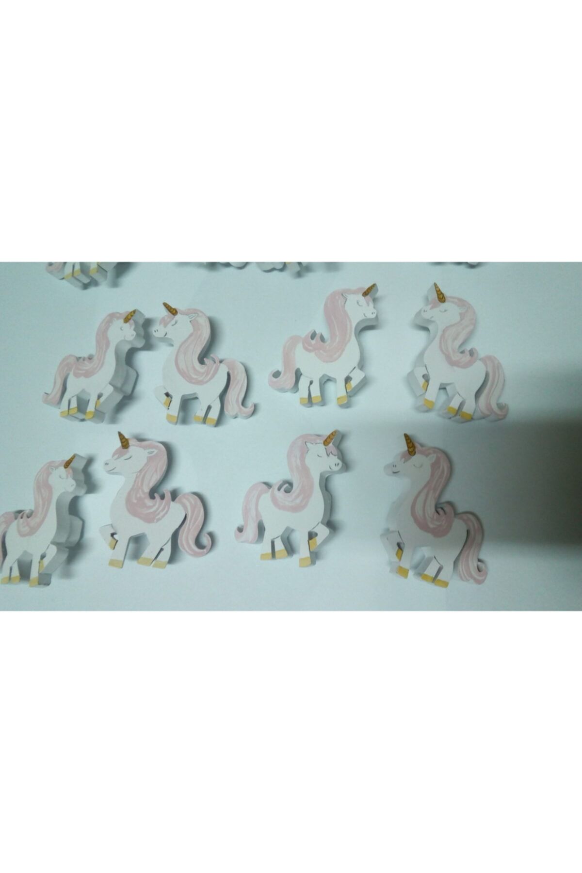 Unicorn Kulp 4 Lü Set Bebek Odası Çocuk Odası Dolap Çekmece Kulbu